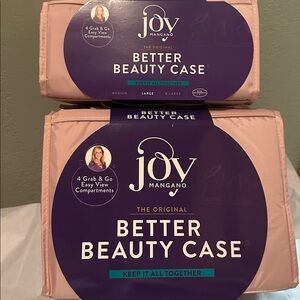 Joy Mangano Better Beauty Case Set in Blush